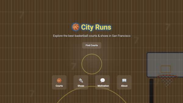 City Runs Web App